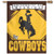 Wyoming Cowboys Banner 27x37