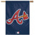 Atlanta Braves Banner 28x40 Vertical