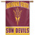 Arizona State Sun Devils Banner 28x40 Vertical