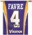 Minnesota Vikings Banner 27x37 Vertical Brett Favre Jersey Design
