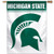 Michigan State Spartans Banner 27x37