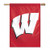 Wisconsin Badgers Banner 28x40 Vertical Alternate Design
