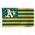 Oakland Athletics Flag 3x5 Deluxe Style Stars and Stripes Design