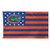 Florida Gators Flag 3x5 Deluxe Style Stars and Stripes Design