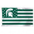 Michigan State Spartans Flag 3x5 Deluxe Style Stars and Stripes Design