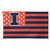 Illinois Fighting Illini Flag 3x5 Deluxe Style Stars and Stripes Design