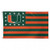 Miami Hurricanes Flag 3x5 Deluxe Style Stars and Stripes Design