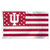 Indiana Hoosiers Flag 3x5 Deluxe Style Stars and Stripes Design
