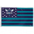 Charlotte Hornets Flag 3x5 Deluxe Style Stars and Stripes Design