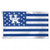Kentucky Wildcats Flag 3x5 Deluxe Style Stars and Stripes Design