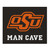 Oklahoma State University - Oklahoma State Cowboys Man Cave Tailgater OSU Primary Logo Black