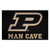 Purdue University - Purdue Boilermakers Man Cave Starter P Primary Logo Black