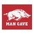 University of Arkansas - Arkansas Razorbacks Man Cave Tailgater Razorback Primary Logo Cardinal