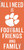 Clemson Tigers Sign Wood 6x12 Football Friends and Family Design Color