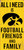 Iowa Hawkeyes Sign Wood 6x12 Football Friends and Family Design Color