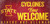 Iowa State Cyclones Wood Sign Fans Welcome 12x6