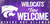 Kansas State Wildcats Wood Sign Fans Welcome 12x6
