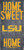 LSU Tigers Wood Sign - Home Sweet Home 6"x12"