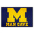 University of Michigan - Michigan Wolverines Man Cave Starter M Primary Logo Blue