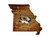 Missouri Tigers Wood Sign - State Wall Art