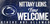 Penn State Nittany Lions Wood Sign Fans Welcome 12x6