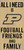 Purdue Boilermakers Sign Wood 6x12 Football Friends and Family Design Color