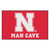 University of Nebraska - Nebraska Cornhuskers Man Cave UltiMat N Primary Logo Red