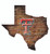 Texas Tech Red Raiders Wood Sign - State Wall Art