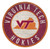 Virginia Tech Hokies Sign Wood 12 Inch Round State Design