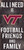 Virginia Tech Hokies Sign Wood 6x12 Football Friends and Family Design Black