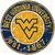 West Virginia Mountaineers Wood Sign - 24" Round