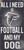 Atlanta Falcons Wood Sign - Football and Dog 6"x12"
