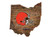 Cleveland Browns Wood Sign - State Wall Art