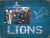 Detroit Lions Clip Frame