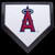Los Angeles Angels of Anaheim Authentic Hollywood Pocket Home Plate