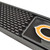Cincinnati Bengals 2-pc Deluxe Car Mat Set "Striped B" Logo & "Bengals" Wordmark Black