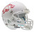 Arkansas Razorbacks Schutt XP Full Size Replica Helmet - White Alternate Helmet 1