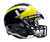 Michigan Wolverines Schutt XP Authentic Full Size Helmet