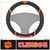 Clemson University - Clemson Tigers Steering Wheel Cover Tiger Paw Primary Logo Black