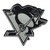 NHL - Pittsburgh Penguins Chrome Emblem 2.9"x3"