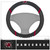 University of South Carolina - South Carolina Gamecocks Steering Wheel Cover "Block C & Gamecock" Logo & "Gamecocks" Wordmark Black