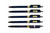 Indiana Pacers Pens Click Style 5 Pack