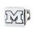University of Michigan - Michigan Wolverines Hitch Cover - Chrome M Primary Logo Chrome
