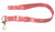 New York Giants Lanyard - Breakaway with Key Ring - Pink