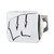University of Wisconsin - Wisconsin Badgers Hitch Cover - Chrome W Primary Logo Chrome