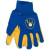 Milwaukee Brewers Gloves Two Tone Style Adult Size Retro Design