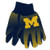 Michigan Wolverines Two Tone Gloves - Adult