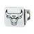 NBA - Chicago Bulls Hitch Cover - Chrome on Chrome 3.4"x4"