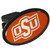 Oklahoma St. Cowboys Plastic Hitch Cover Class III