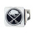 NHL - Buffalo Sabres Hitch Cover - Chrome on Chrome 3.4"x4"